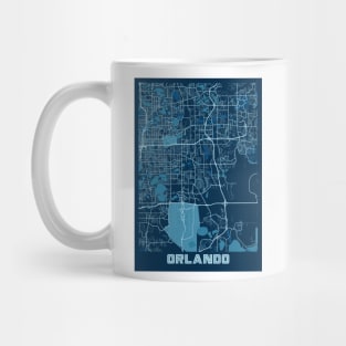 Orlando - United States Peace City Map Mug